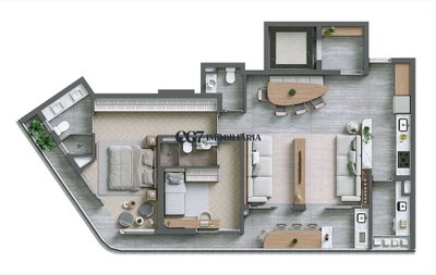 Apartamento, 2 quartos, 112 m² - Foto 2