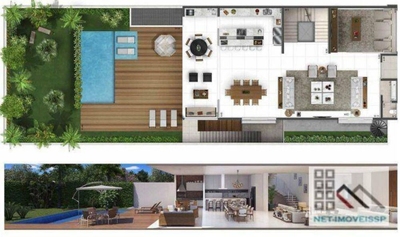 Casa de Condomínio, 4 quartos - Foto 1