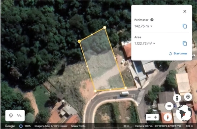 Terreno, 1122 m² - Foto 2