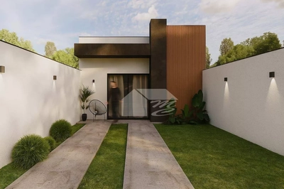 Casa, 3 quartos, 66 m² - Foto 1