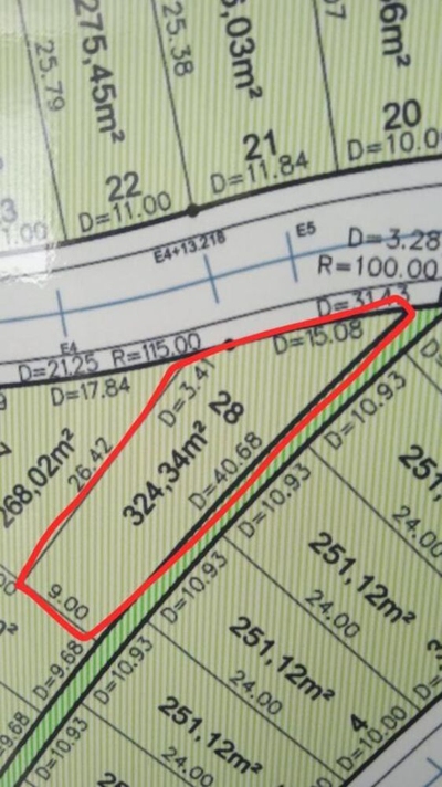 Terreno, 324 m² - Foto 2