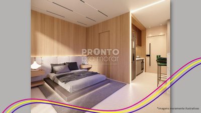 Apartamento, 1 quarto, 29 m² - Foto 3