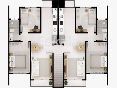 Apartamento, 2 quartos, 60 m² - Foto 3
