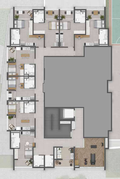 Apartamento, 1 quarto, 24 m² - Foto 4