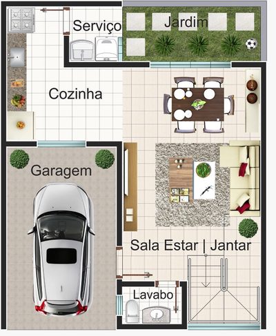 Casa de Condomínio, 2 quartos - Foto 2
