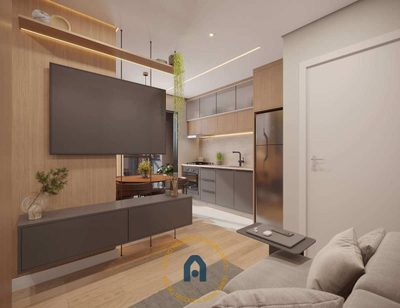 Apartamento, 2 quartos, 45 m² - Foto 1