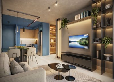 Apartamento, 2 quartos, 57 m² - Foto 3