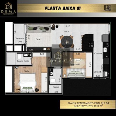 Apartamento, 1 quarto - Foto 3