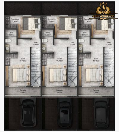 Casa, 2 quartos, 56 m² - Foto 4