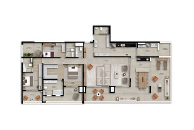 Cobertura, 3 quartos, 267 m² - Foto 5