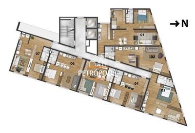 Apartamento, 1 quarto, 47 m² - Foto 3