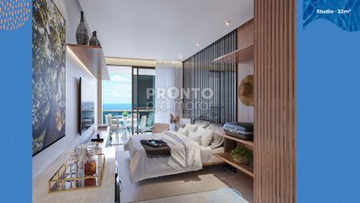 Apartamento, 1 quarto, 32 m² - Foto 3