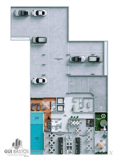 Apartamento, 2 quartos, 80 m² - Foto 2