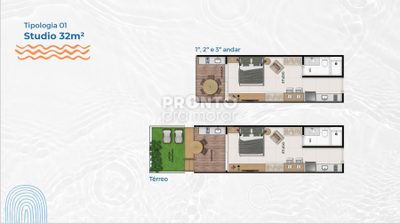 Apartamento, 1 quarto, 32 m² - Foto 4