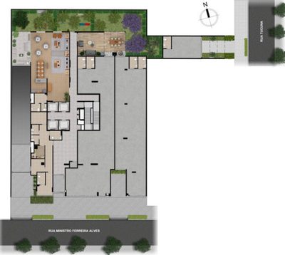 Loja-Salão, 60 m² - Foto 1