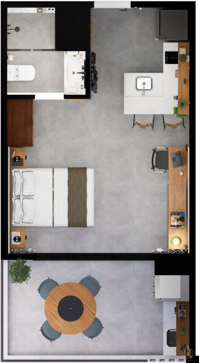 Apartamento, 35 m² - Foto 4