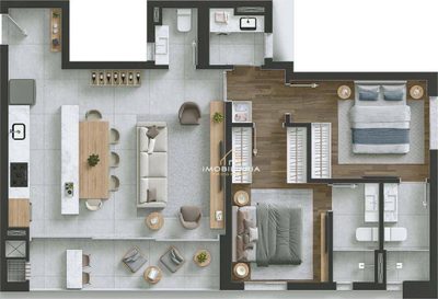Apartamento, 2 quartos, 86 m² - Foto 5