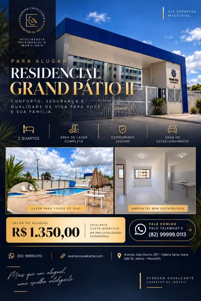 Apartamento, 2 quartos, 49 m² - Foto 1