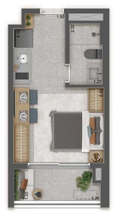 Apartamento, 3 quartos, 119 m² - Foto 2