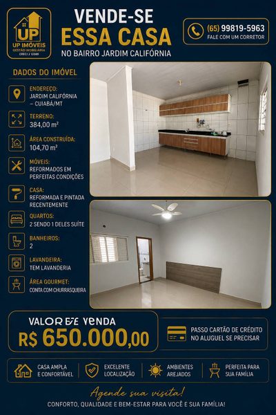 Casa, 2 quartos, 104 m² - Foto 1