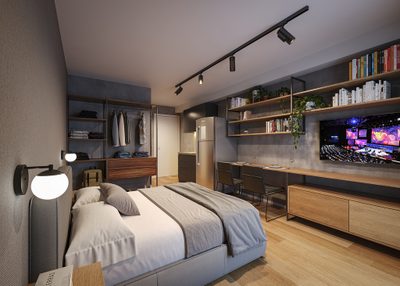 Apartamento, 1 quarto, 24 m² - Foto 3
