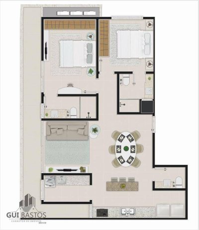 Apartamento, 2 quartos, 91 m² - Foto 5