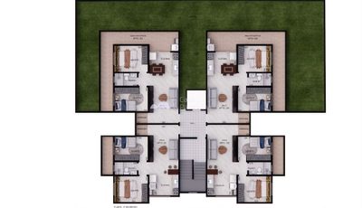 Apartamento, 2 quartos, 45 m² - Foto 2