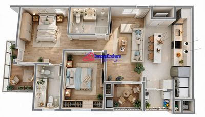 Apartamento, 2 quartos, 59 m² - Foto 1