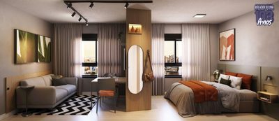 Apartamento, 1 quarto, 32 m² - Foto 3