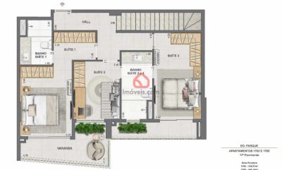 Cobertura, 3 quartos, 149 m² - Foto 2