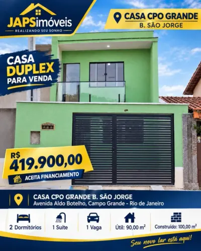 Casa, 2 quartos, 90 m² - Foto 2