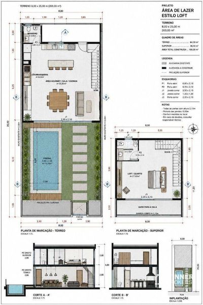 Casa, 1 quarto, 100 m² - Foto 1