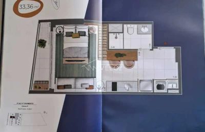 Kitnet-Studio, 33 m² - Foto 4