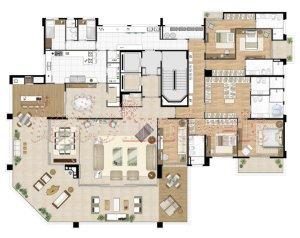 Apartamento, 4 quartos, 473 m² - Foto 3