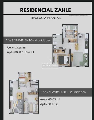 Apartamento, 2 quartos, 41 m² - Foto 3