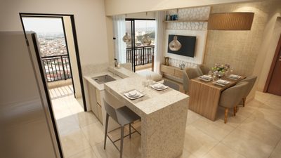 Apartamento, 2 quartos, 59 m² - Foto 1