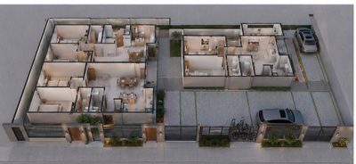 Casa, 2 quartos, 60 m² - Foto 4
