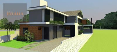 Casa de Condomínio, 3 quartos - Foto 1