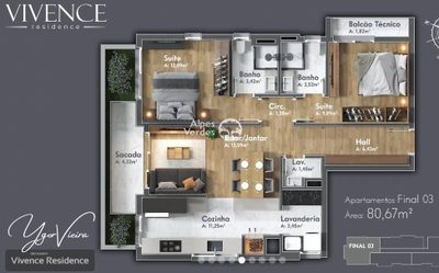 Apartamento, 2 quartos, 81 m² - Foto 4