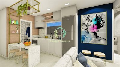 Apartamento, 2 quartos, 41 m² - Foto 2