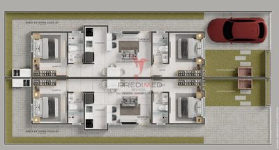 Casa, 2 quartos, 55 m² - Foto 4