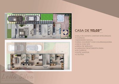 Casa de Condomínio, 3 quartos - Foto 5