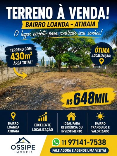 Terreno, 430 m² - Foto 1