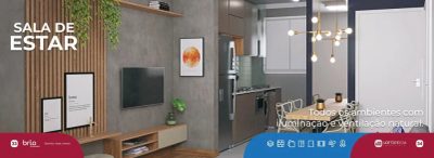 Apartamento, 2 quartos, 40 m² - Foto 2