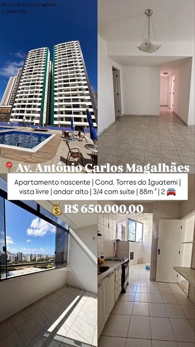 Apartamento, 3 quartos, 88 m² - Foto 1