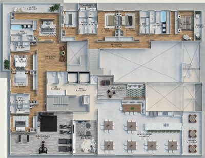 Apartamento, 3 quartos, 219 m² - Foto 5