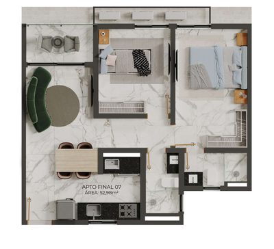 Casa, 2 quartos, 89 m² - Foto 4