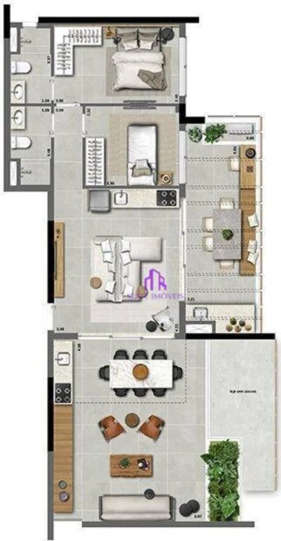 Apartamento, 2 quartos, 67 m² - Foto 4