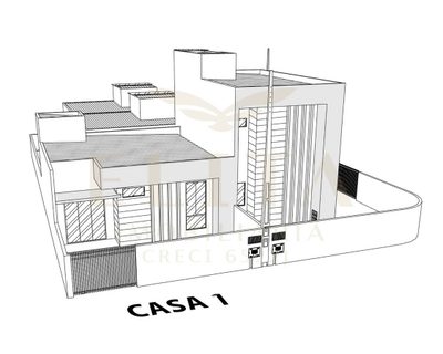Casa, 2 quartos, 50 m² - Foto 2
