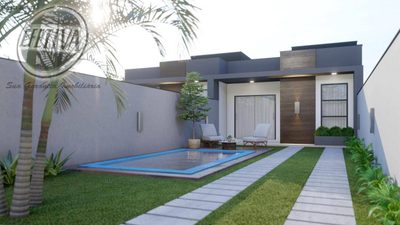 Casa, 3 quartos, 86 m² - Foto 1
